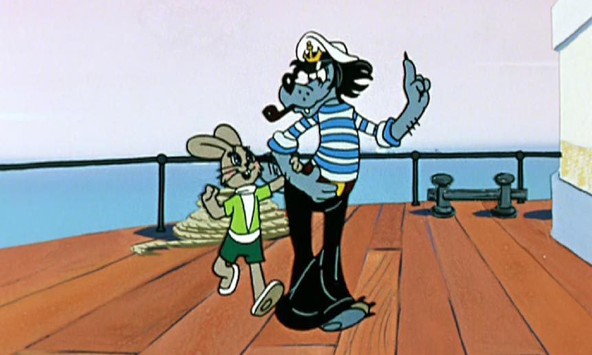 خرگوش بلا و گرگ ناقلا